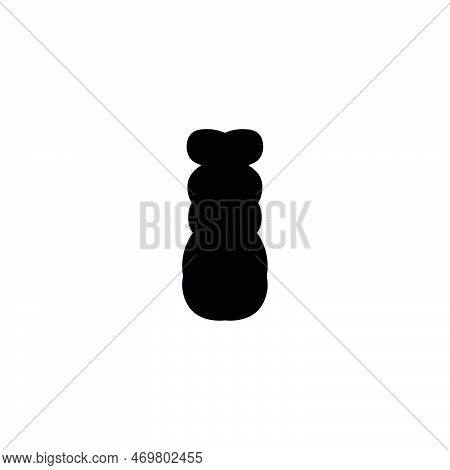 Used Condom Icon. Simple Style Do Not Use Used Condoms Poster Background Symbol. Used Condom Brand L