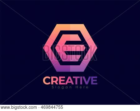 Creative Modern Letter E Logo Design, Best Hi-quality Digital Premium Logo, Premium Vector. Business