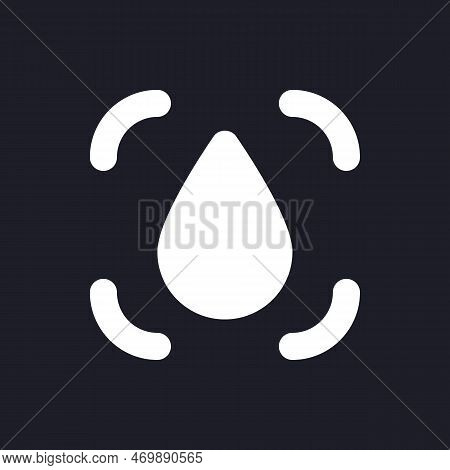Blur Transition White Pixel Perfect Solid Ui Icon. Video Effect. Post-production Technique. Silhouet