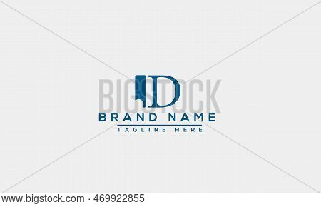 Jd Logo Design Template Vector Graphic Branding Element.