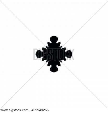 Add Button. Add Icon. Simple Style Christian Religion Holiday Poster Background Symbol. Cross Brand 