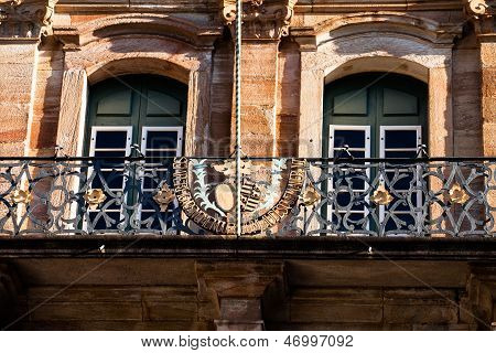 Visning af Unesco World Heritage byen Ouro Preto i Minas Gerais Brasilien