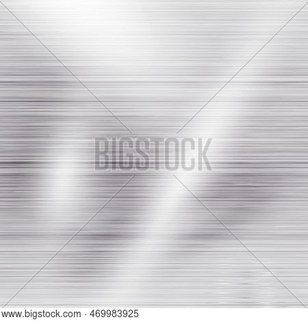 Brushed Metal, Template Background. Eps 10 Vector File Included