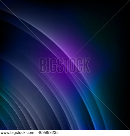 Abstract Blurry Blue Background. Eps 10 Vector File Included