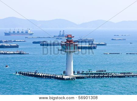Bird Eye View Of Srichang Island, Thailand