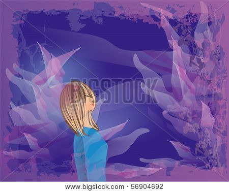 Woman Dreaming