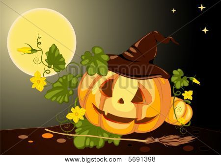 Halloween græskar