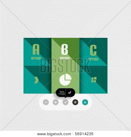 Colorful abstract technology lightning shapes