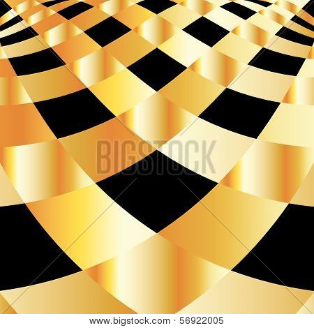 High grade gold metal background