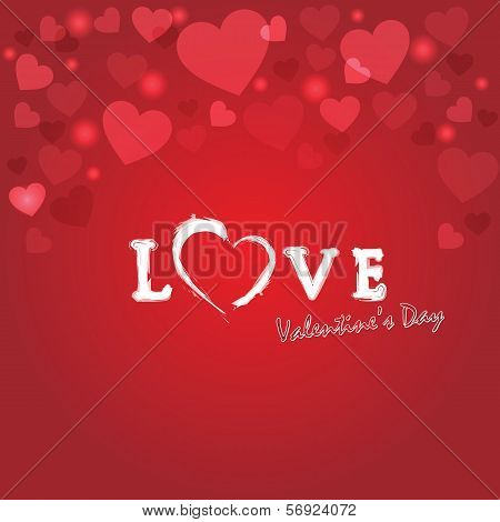 Valentine Day Red Heart