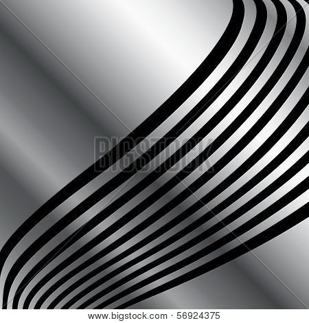 High grade silver background