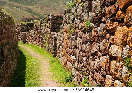 Peru, Sacred Valley, Pisaq Inca Ruins