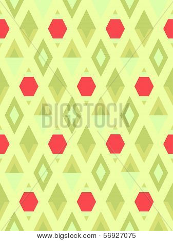 vector seamless rhomb background pattern