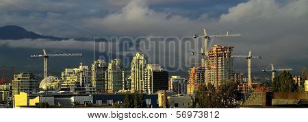 Construction in the city