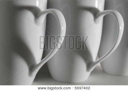 Tazza di caffè cuori