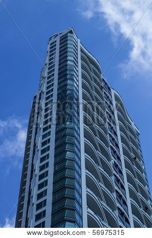 towering to the sky