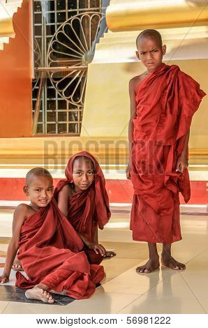 Young Monks - Nay Pyi Taw
