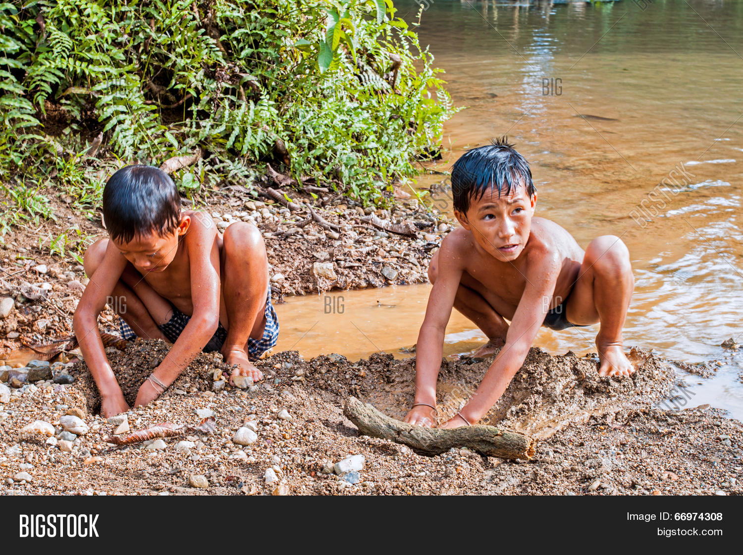  laos  children Vang Vieng, Laos - May Image & Photo (Free Trial) | Bigstock