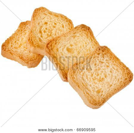 bread loaf toast  isolated on white. isolated on white background