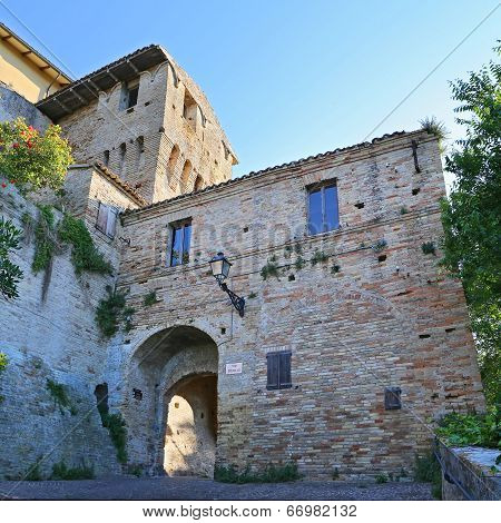 Castle Of The Old Town Of Grottamare, Ascoli Piceno