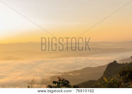 Fog On Mountain