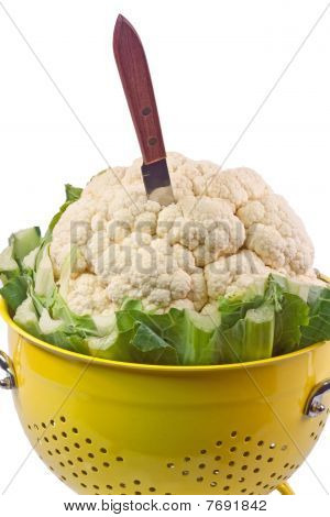 Préparation du chou-fleur