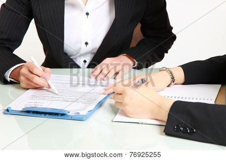 businesswoman of two
