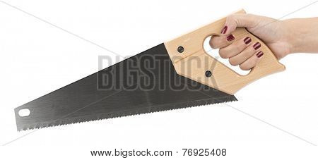 Crosscut Saw on Hand
