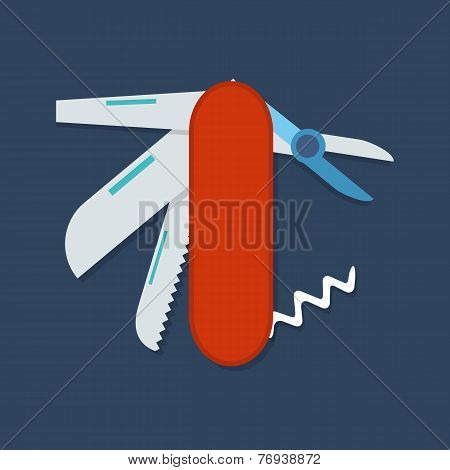Skill, Competence Concept. Flat Design Stylish.
