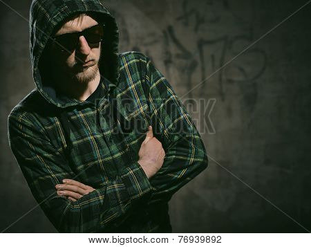 Young Man And Sunglasses