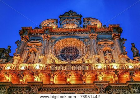 Italy Lecce Historic center 