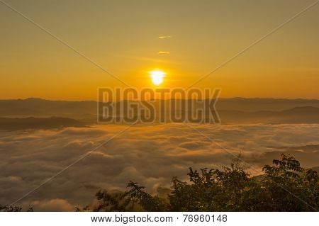 Fog On Mountain