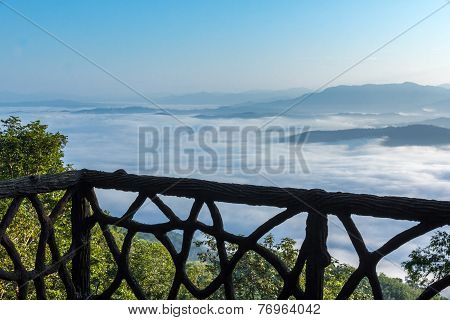 Fog On Mountain