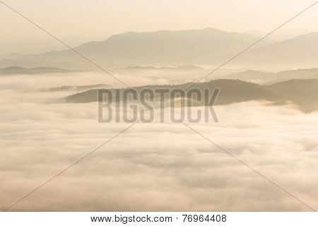 Fog On Mountain