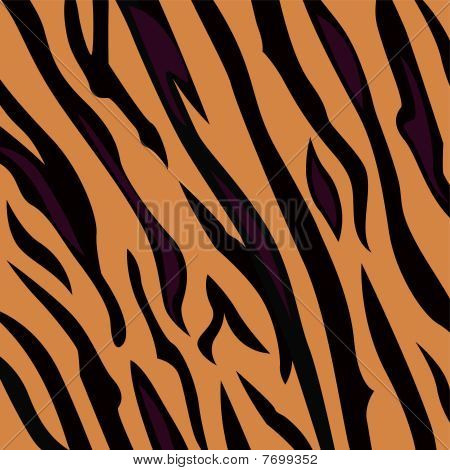 Animal background pattern - tiger skin texture