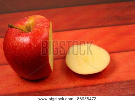 Isolated Red Apple