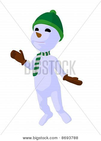 Snowboy Kunst Abbildung silhouette