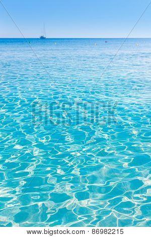 Majorca Cala Mesquida beach in Mallorca Balearic Islands of Spain