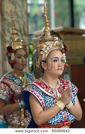 Thai Traditional Dancing.