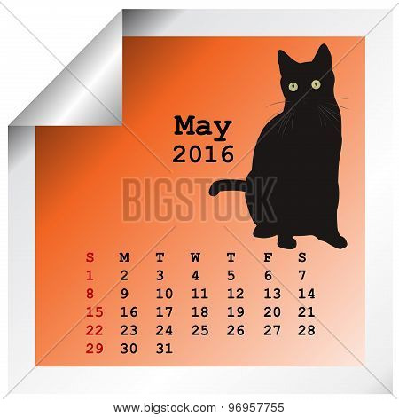 May 2016 Calendar