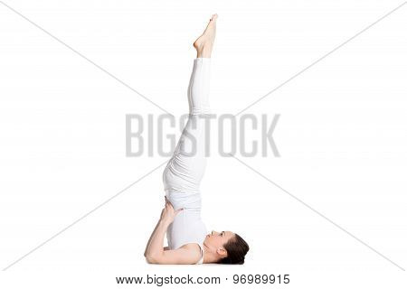 Supported Shoulderstand Yoga Asana