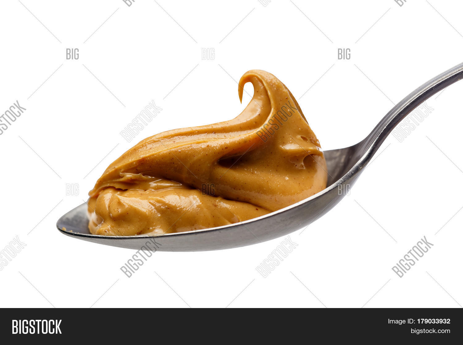 Peanut Butter On Spoon Image & Photo (Free Trial) Bigstock
