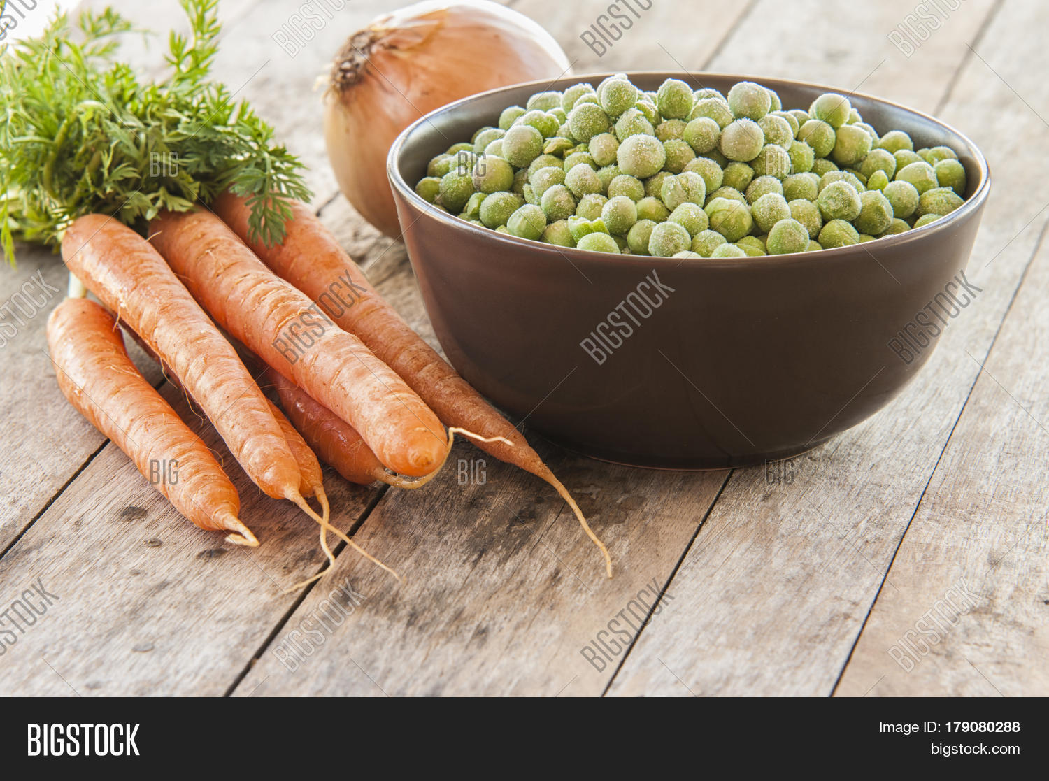 Bowl Frozen Green Peas Image & Photo (Free Trial) Bigstock