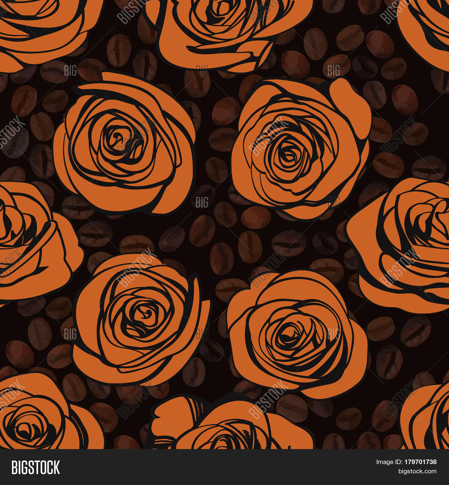 Abstract Tea Roses Vector & Photo (Free Trial) | Bigstock