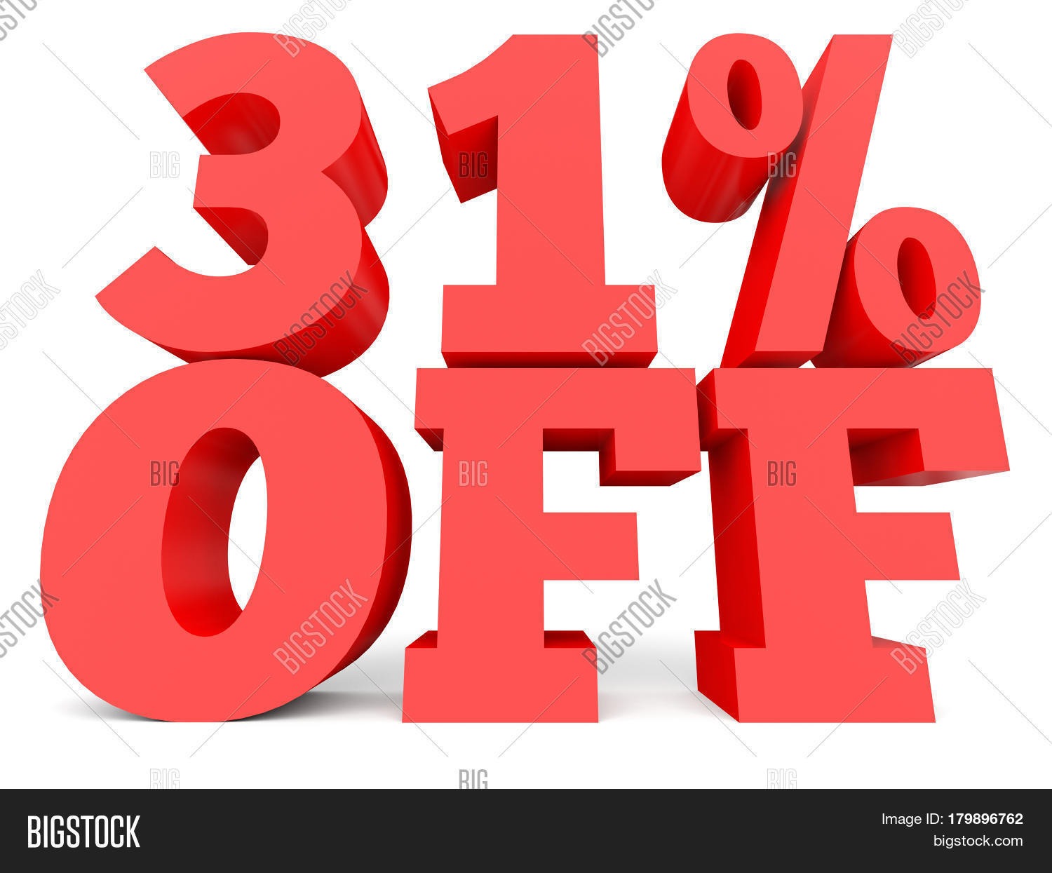 Thirty One Percent Off Image & Photo (Free Trial) | Bigstock