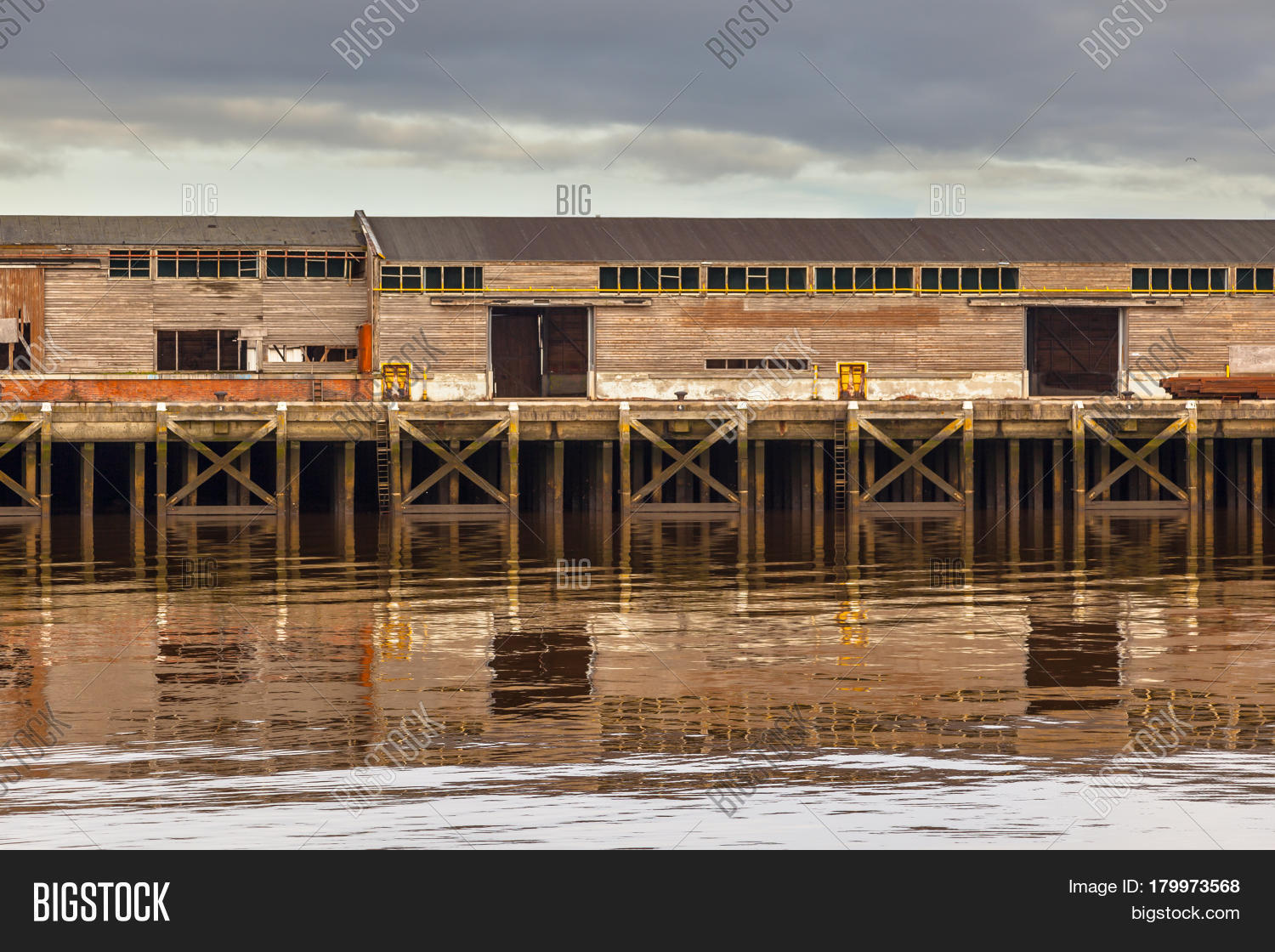 Old Wooden Harbor Image & Photo (Free Trial) | Bigstock