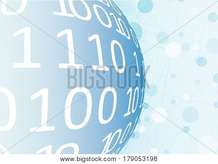 Global network vector.Technology koncept. Social media illustration.Design elements concept. Earth symbol of worldwide internet.Wifi World Icon.