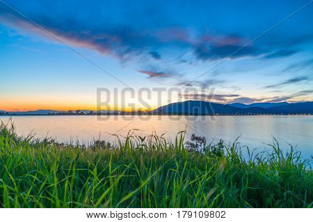 Sunrise in Lefkas island Greece