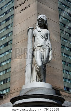 Liberty Memorial - Copenhagen in Denmark .