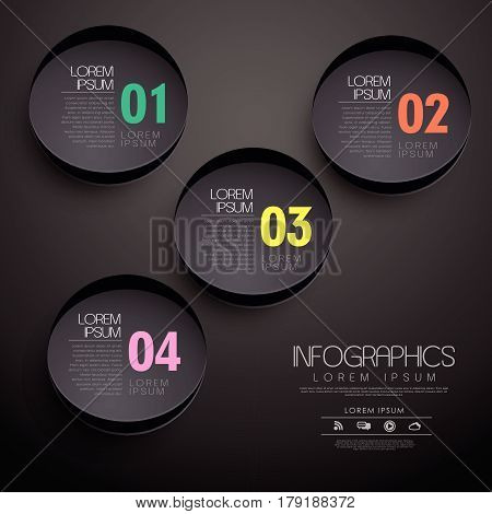 Elegant Infographic Elements Design